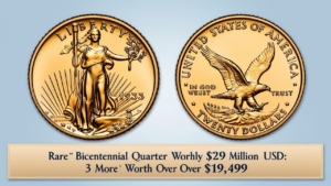 Million-Dollar Bicentennial Quarter