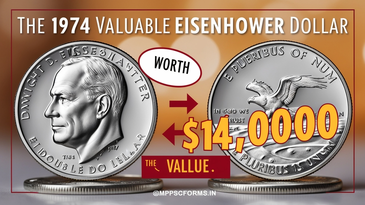 The 1974 Eisenhower Dollar That Could Fetch You $14,000