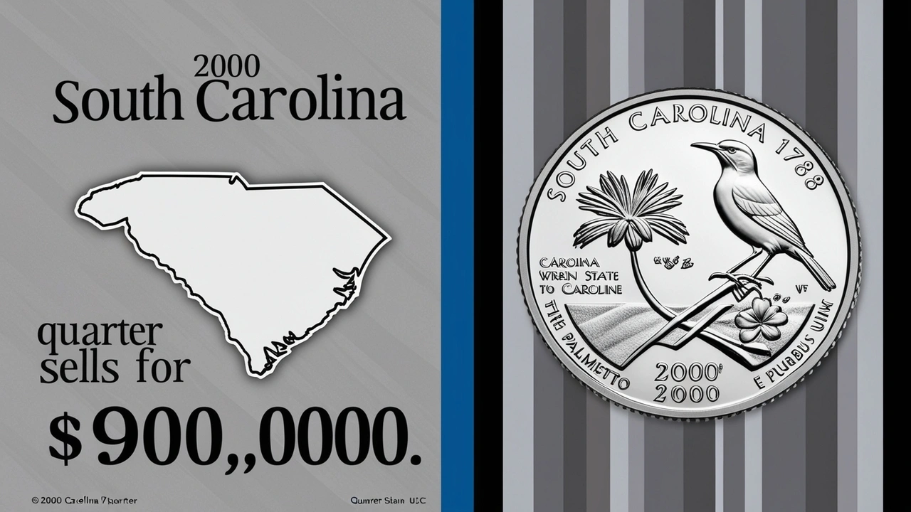 2000 South Carolina Quarter Sells for $900,000 – Is Your Coin Worth a Fortune