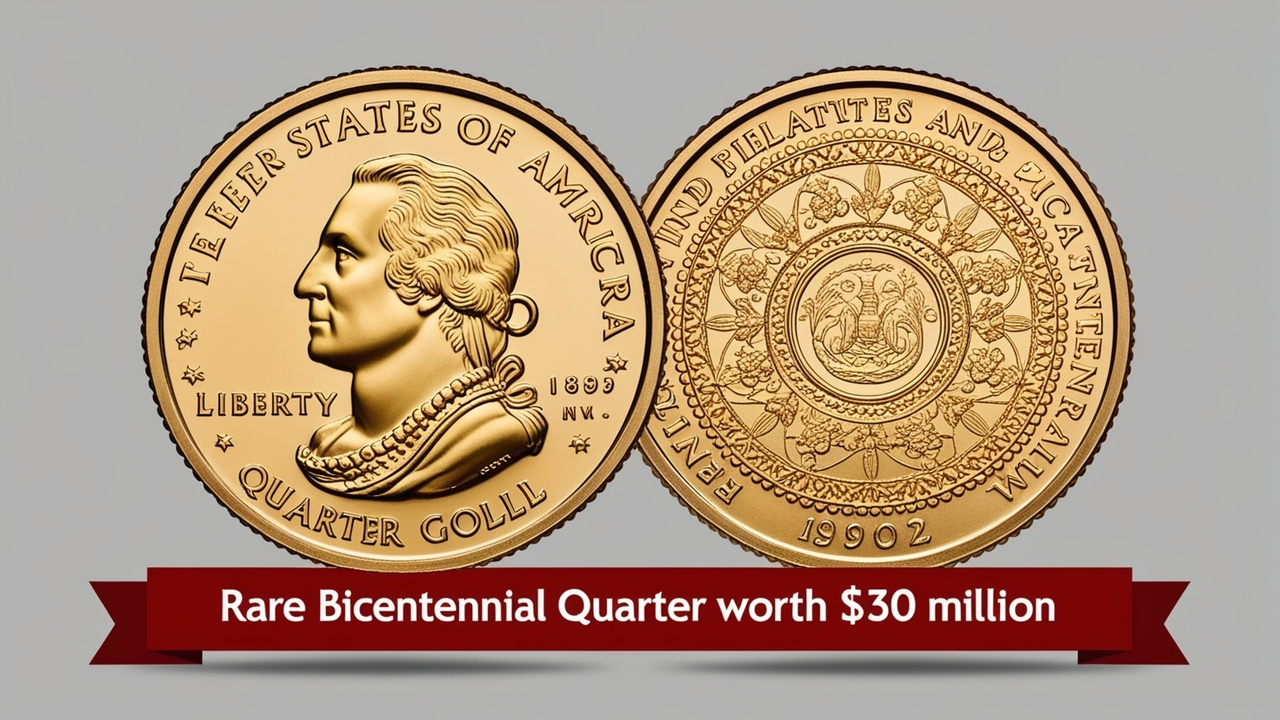 Bicentennial Quarter Valued at $30 Million