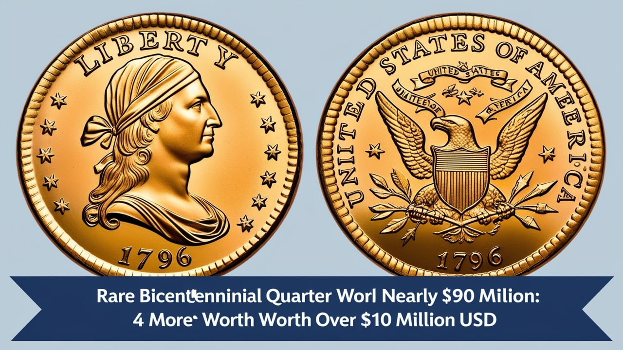 Bicentennial Quarter Valued at $90 Million