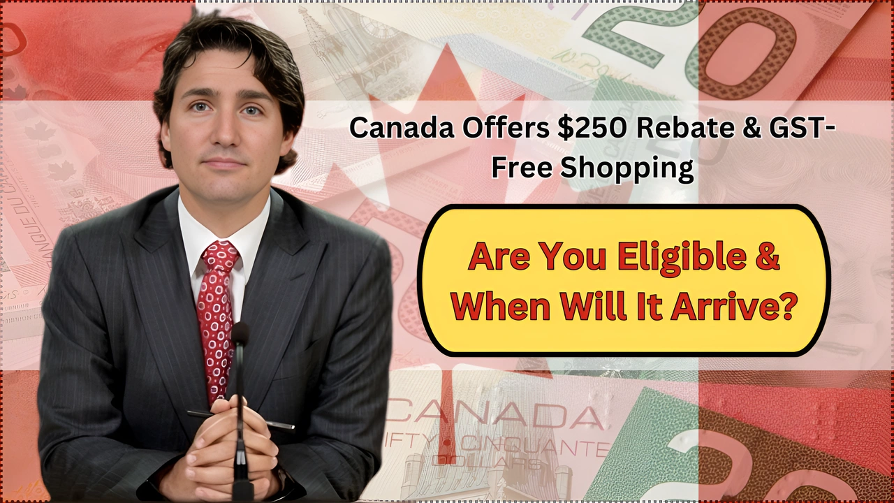 Canada Offers $250 Rebate & GST-Free Shopping Are You Eligible & When Will It Arrive