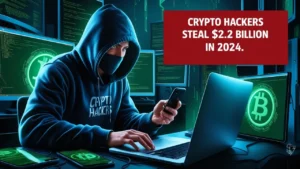 Crypto Hackers Steal $2.2 Billion in 2024, Up 21% from Last Year