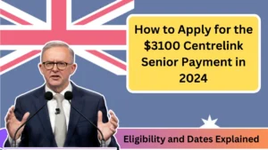 How to Apply for the $3100 Centrelink Senior Payment in 2024 Eligibility and Dates Explained