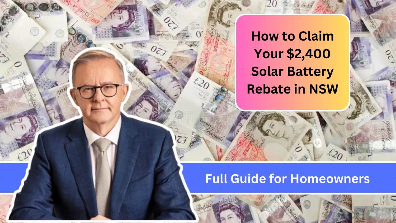 How to Claim Your $2400 Solar Battery Rebate in NSW Full Guide for Homeowners