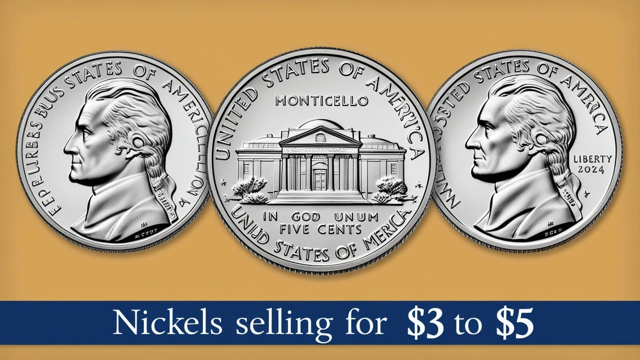 Is Your Pocket Change Valuable 2024 Nickels Selling for $3 to $5!