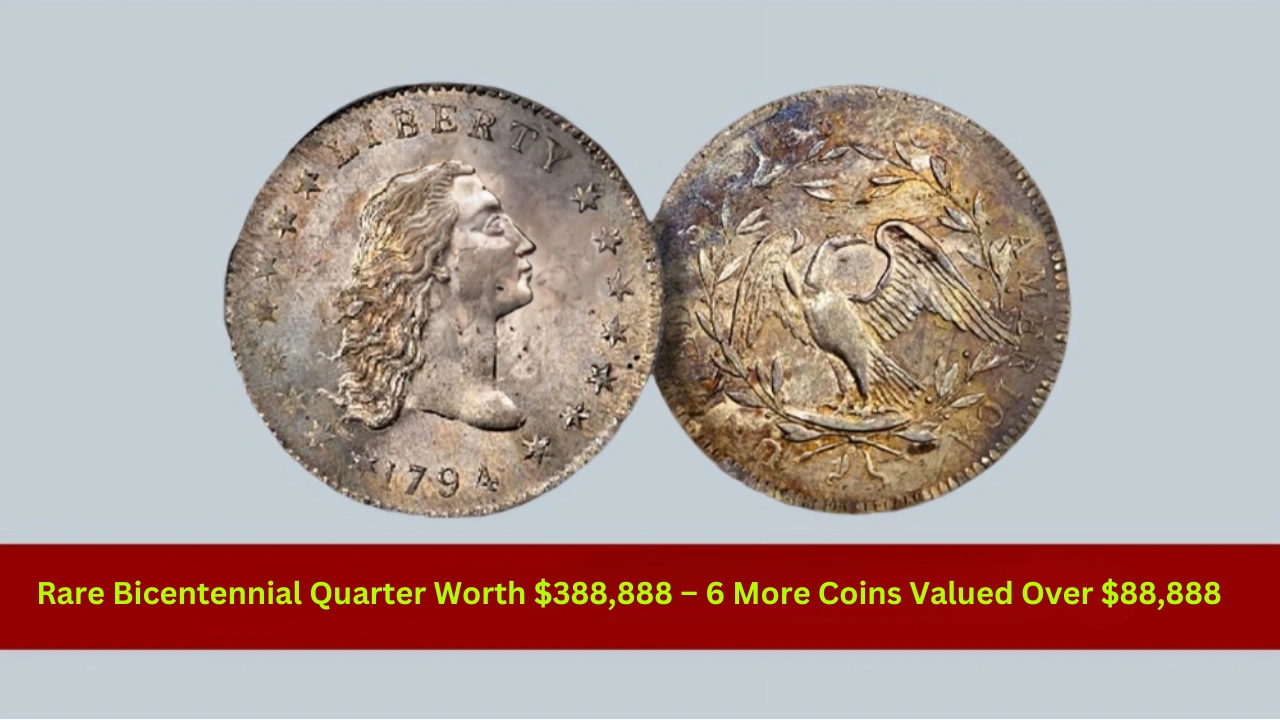 Rare Bicentennial Quarter Worth $388,888 – 6 More Coins Valued Over $88,888