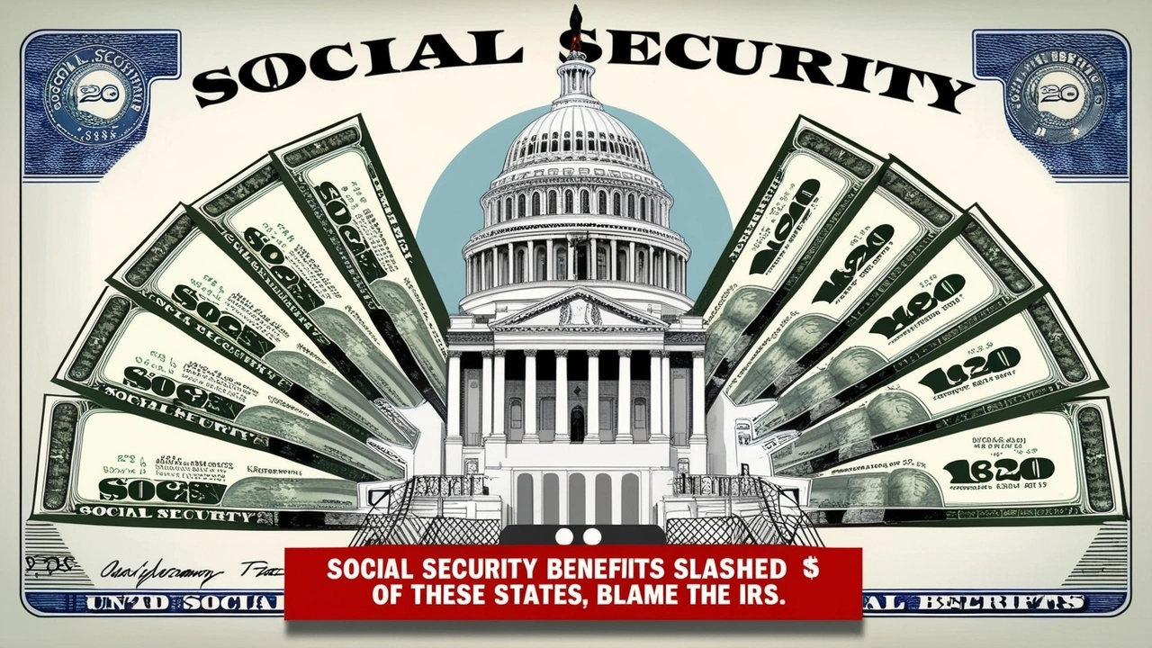 Social Security Benefits Slashed for Residents of These States, Blame the IRS