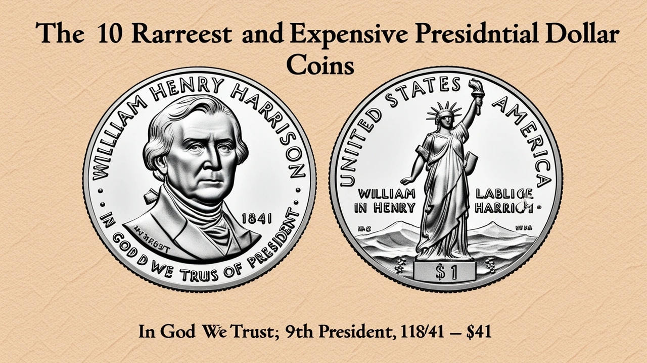 The 10 Rarest and Most Expensive Presidential Dollar Coins