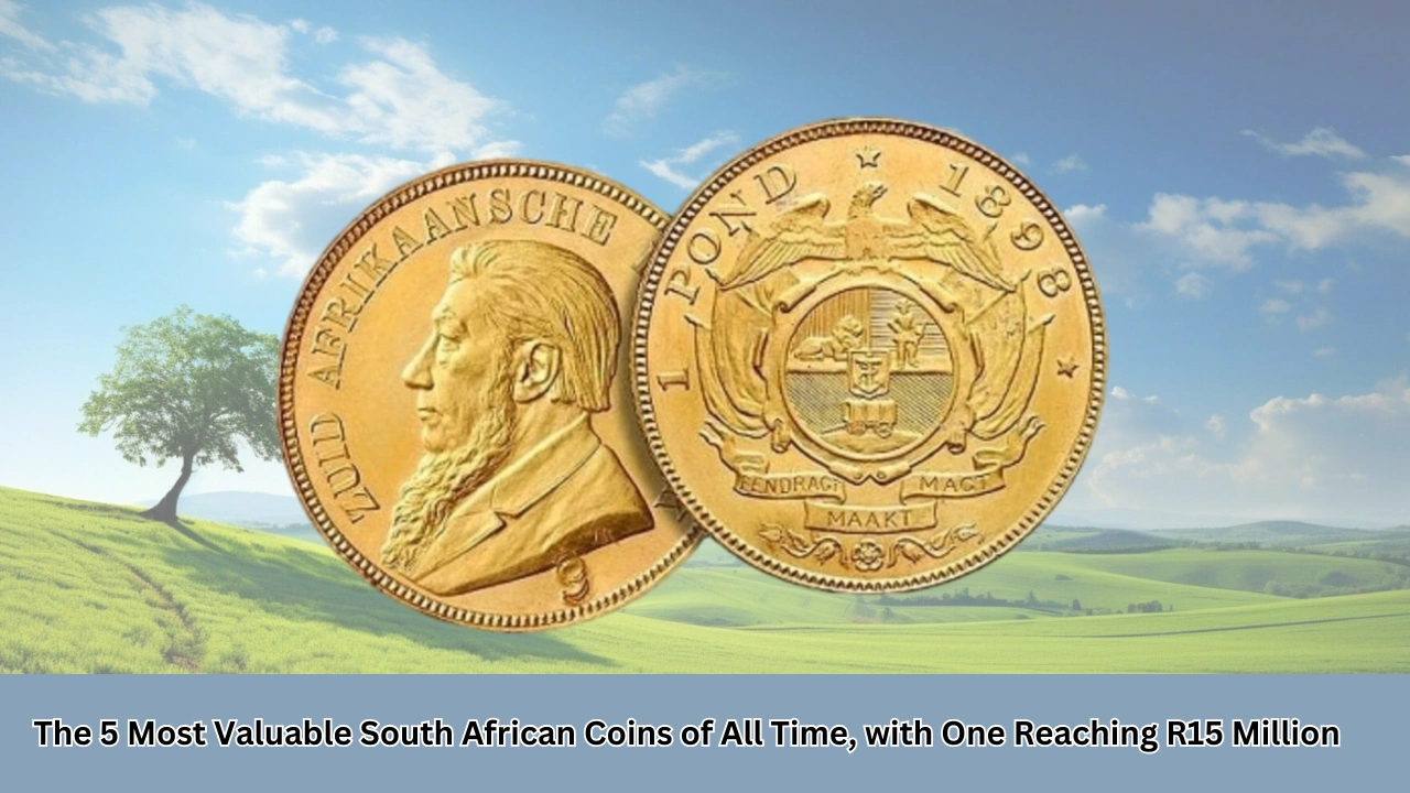 The 5 Most Valuable South African Coins of All Time, with One Reaching R15 Million