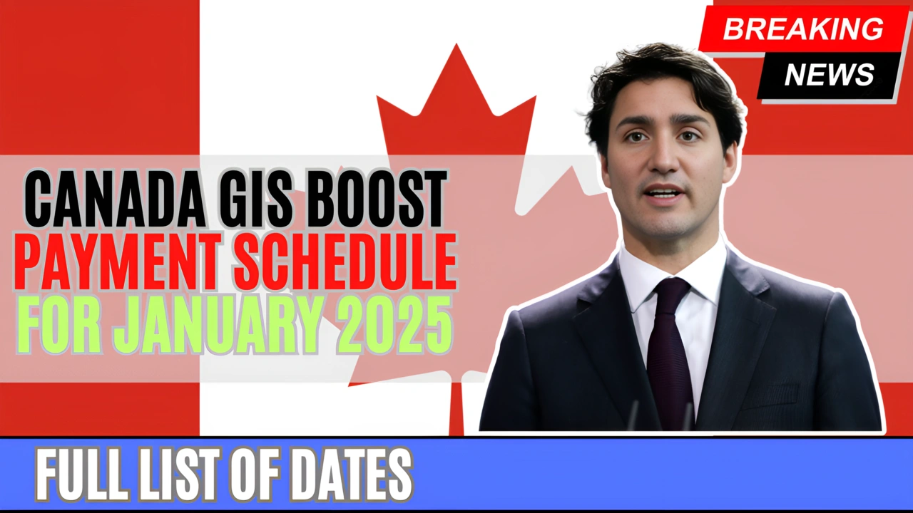 Canada GIS Boost Payment Schedule for January 2025 – Full List of Dates