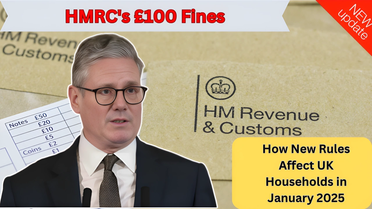 HMRC's £100 Fines How New Rules Affect UK Households in January 2025